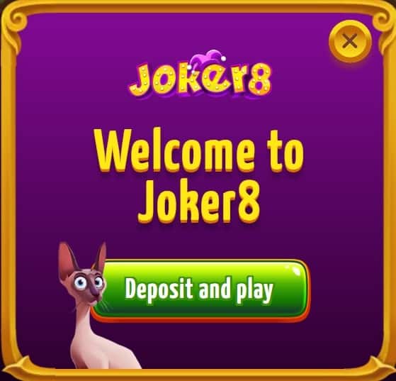 Sign up to Joker8 Casino – Final step